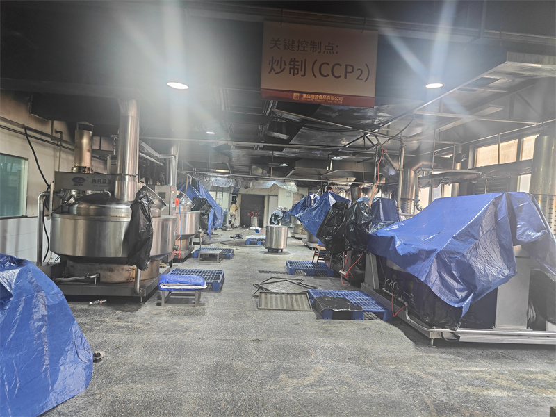 万州油烟管道清洗后厨房这样清洁更彻底